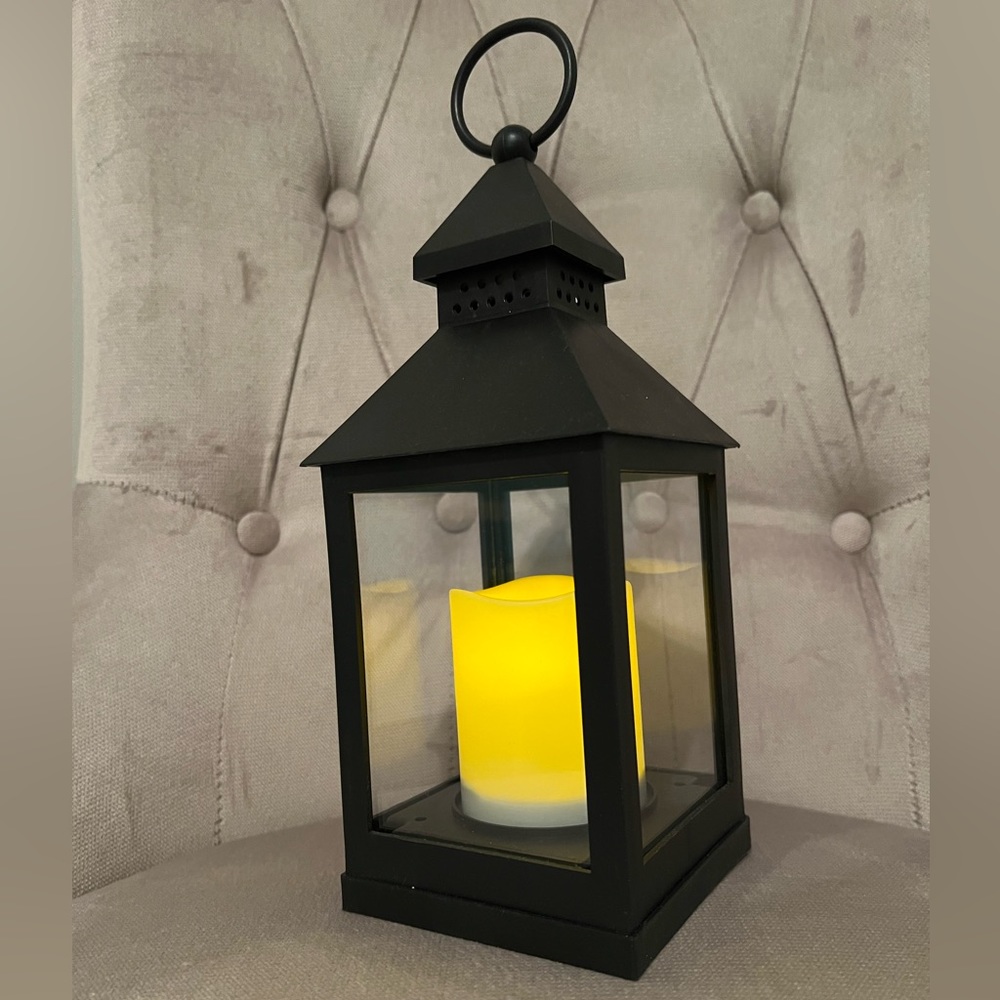 Black Tabletop Lanterns (set of 8)